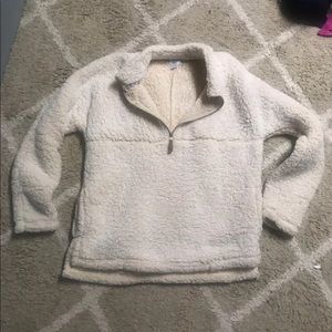 Warm soft pull over